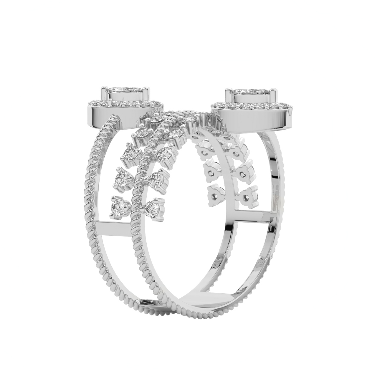 Tamera Round Diamond Engagement Ring