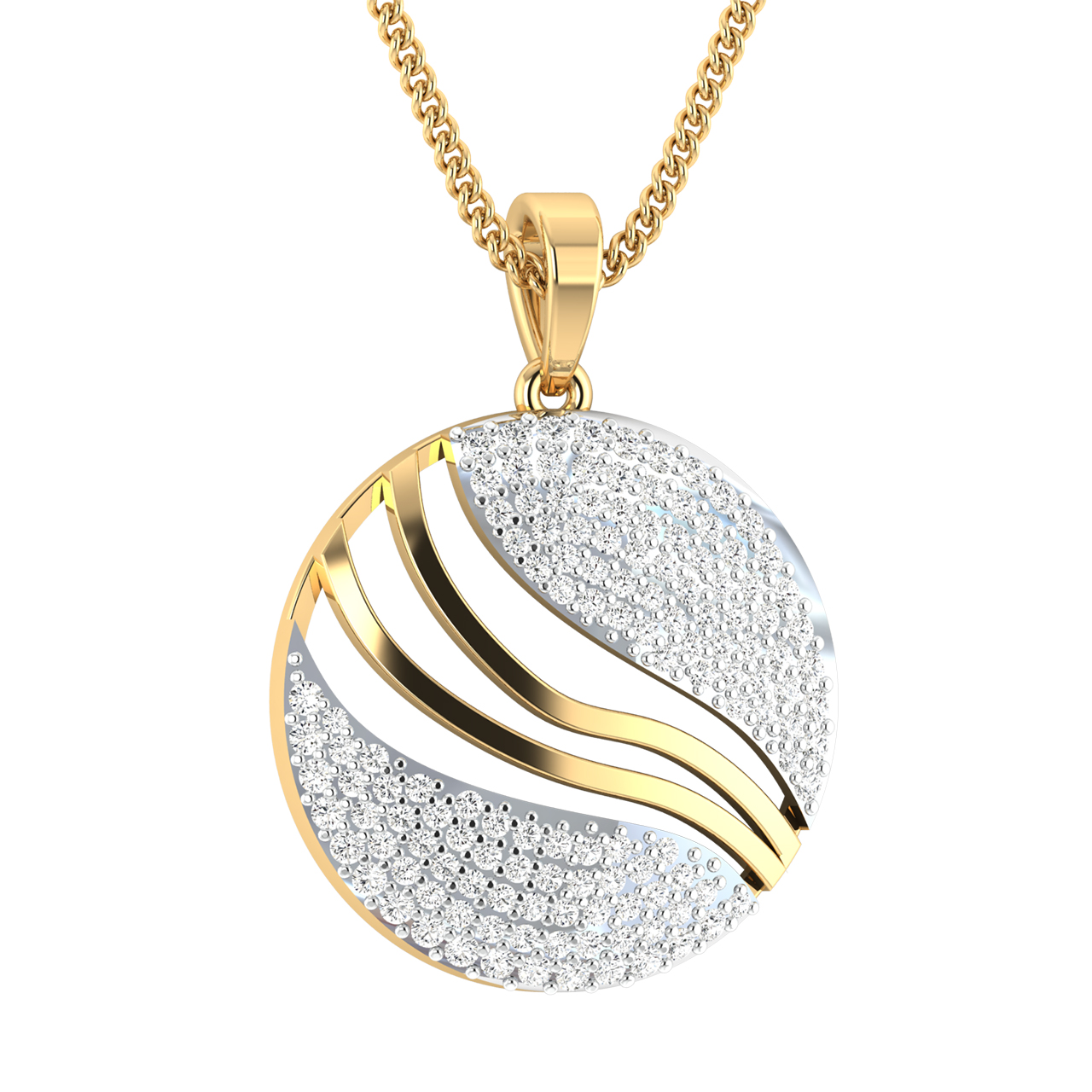 Doll Sprawl Diamond Pendant