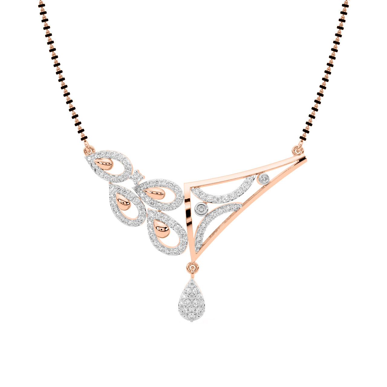 Mangalsutra Leafy Design