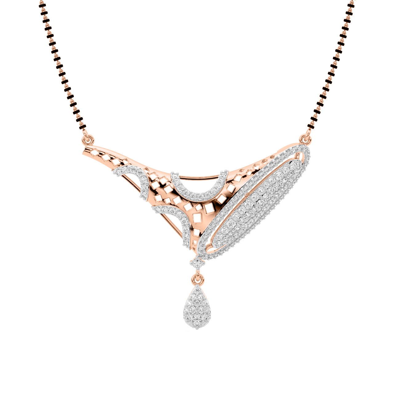 New Diamond Mangalsutra Design