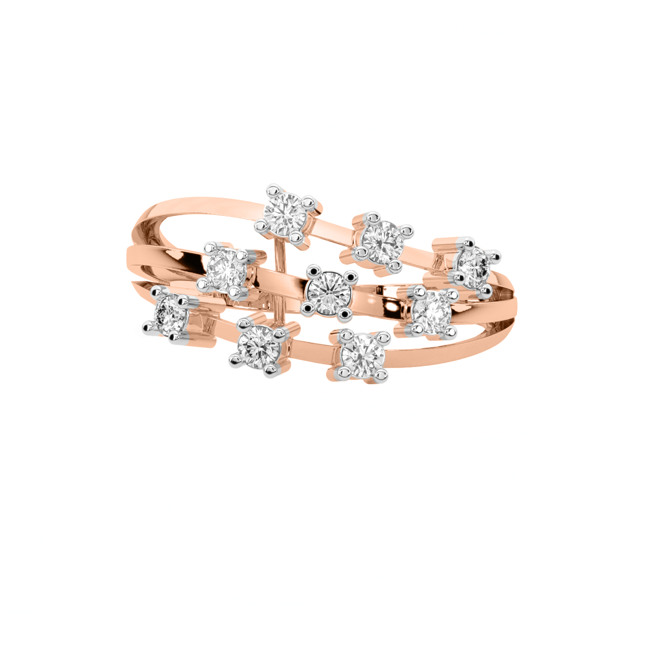 Mirai Round Diamond Engagement Ring