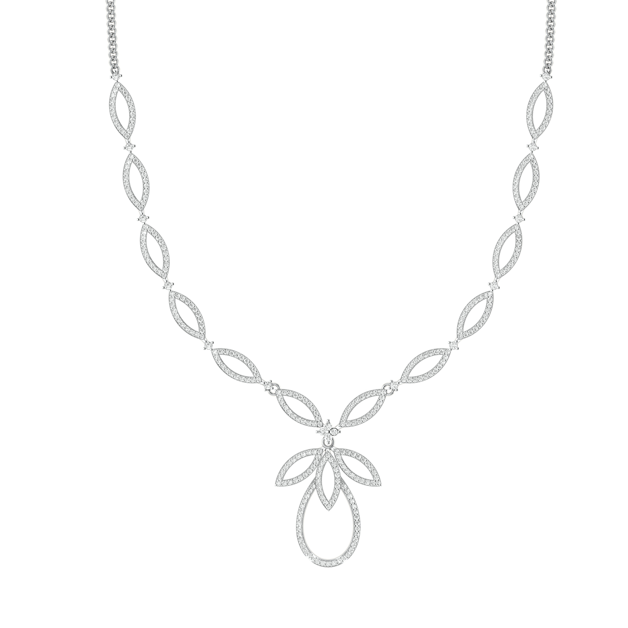 Tiana Diamond Necklace For Her