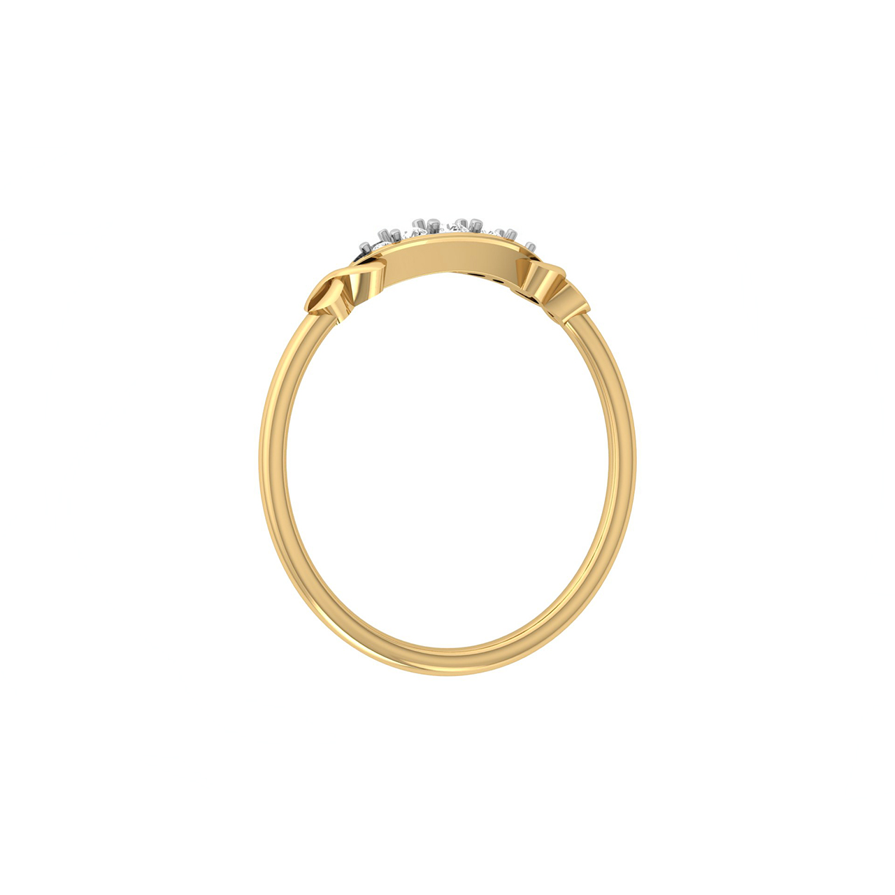 Minimal Diamond Bliss Ring