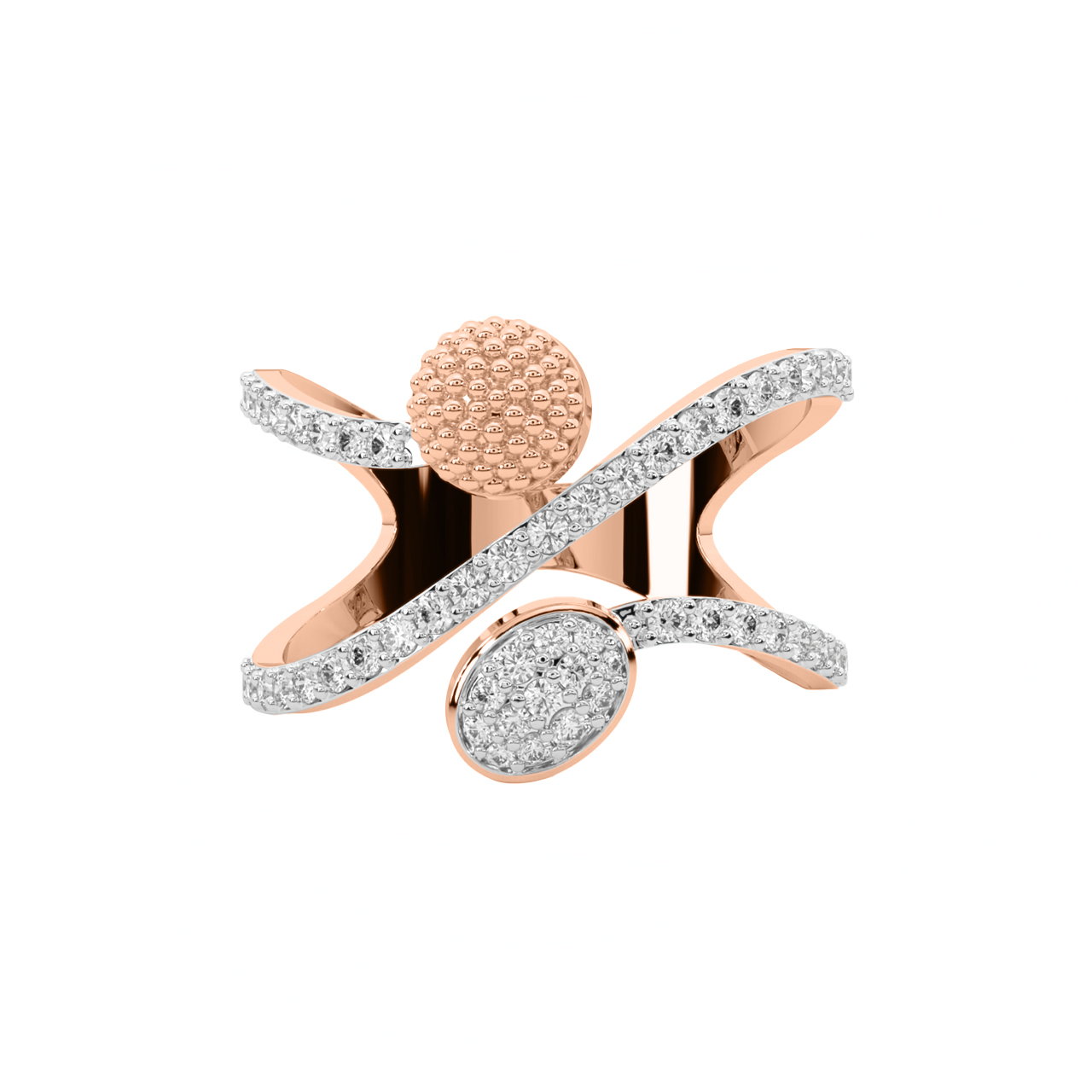 Seed of Life Diamond Ring