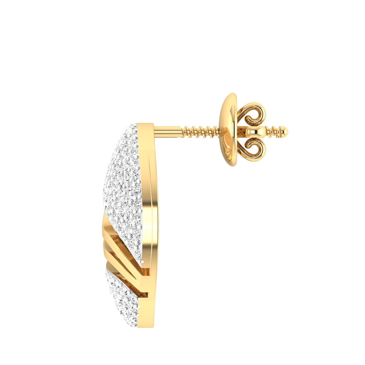 Elegant Design Diamond Earrings