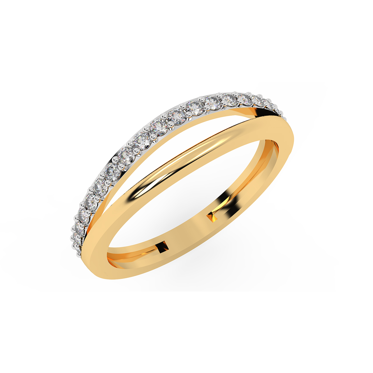 Stylish Diamond Ring For Her