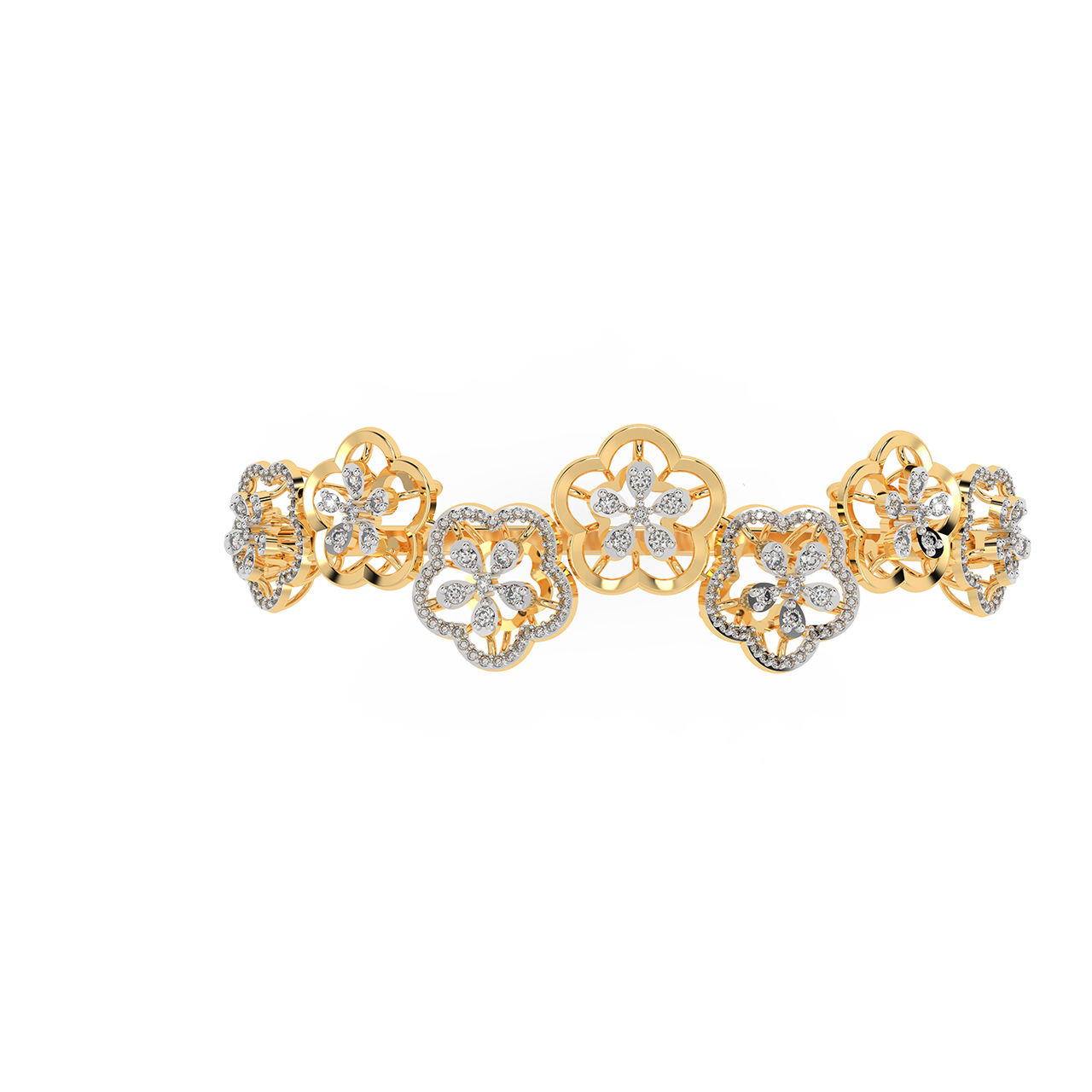 Rosy Design Diamond Bracelet