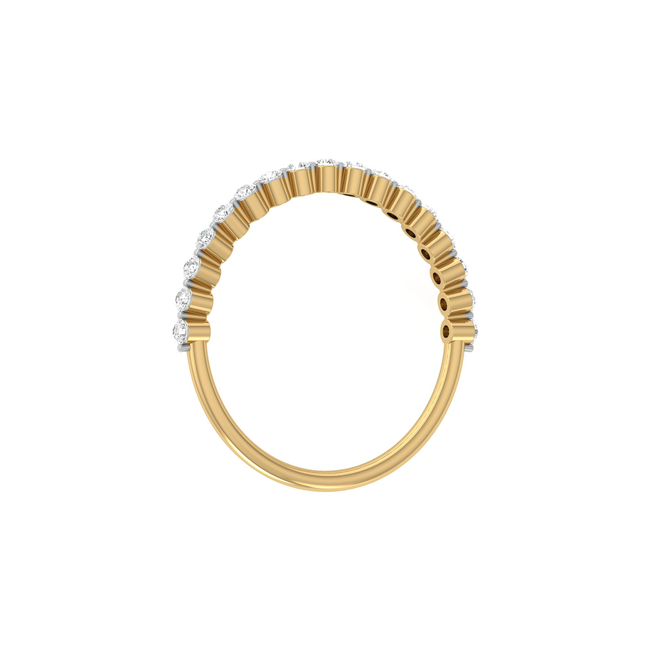 The Linear Design Diamond Ring