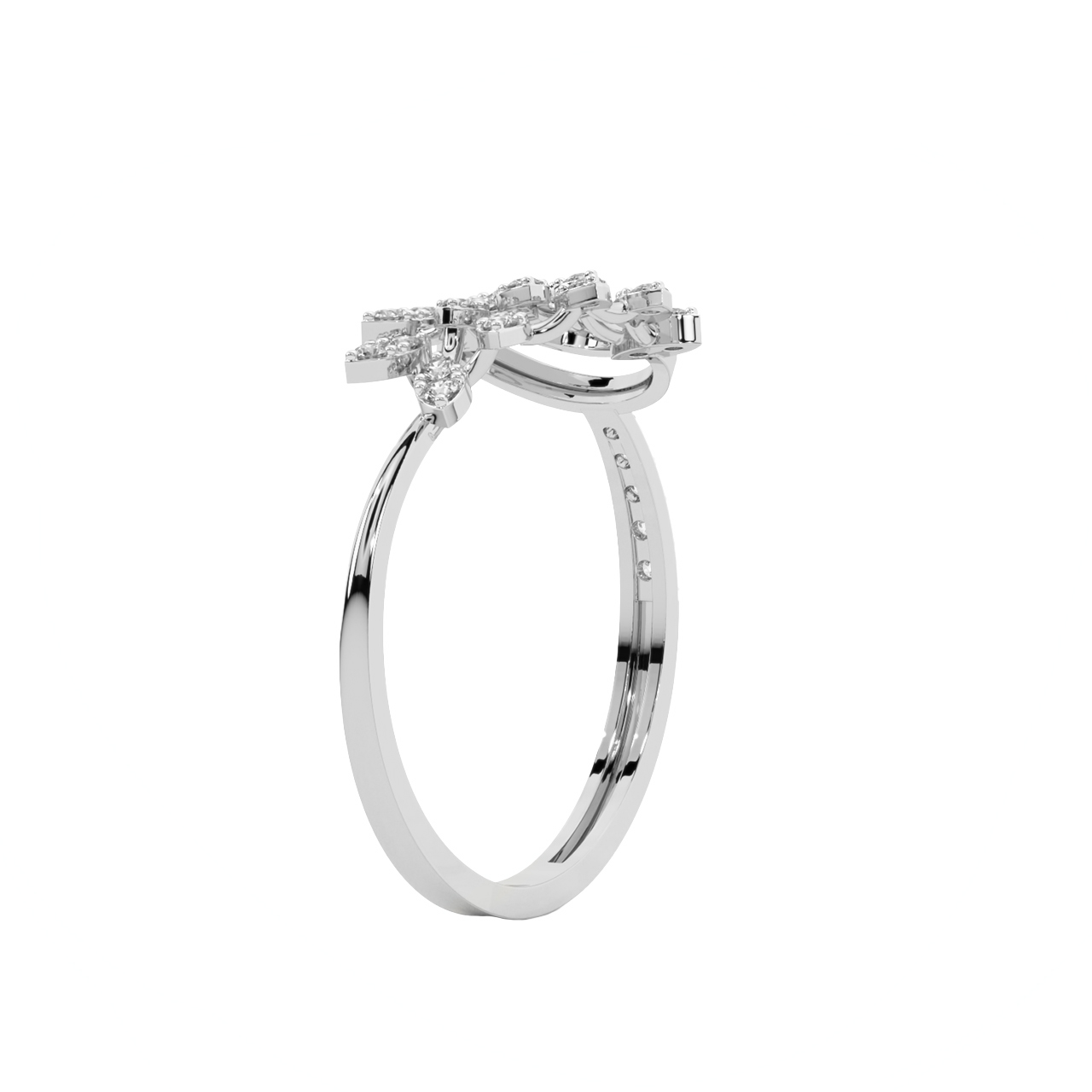 Twinkling Charming Diamond Ring