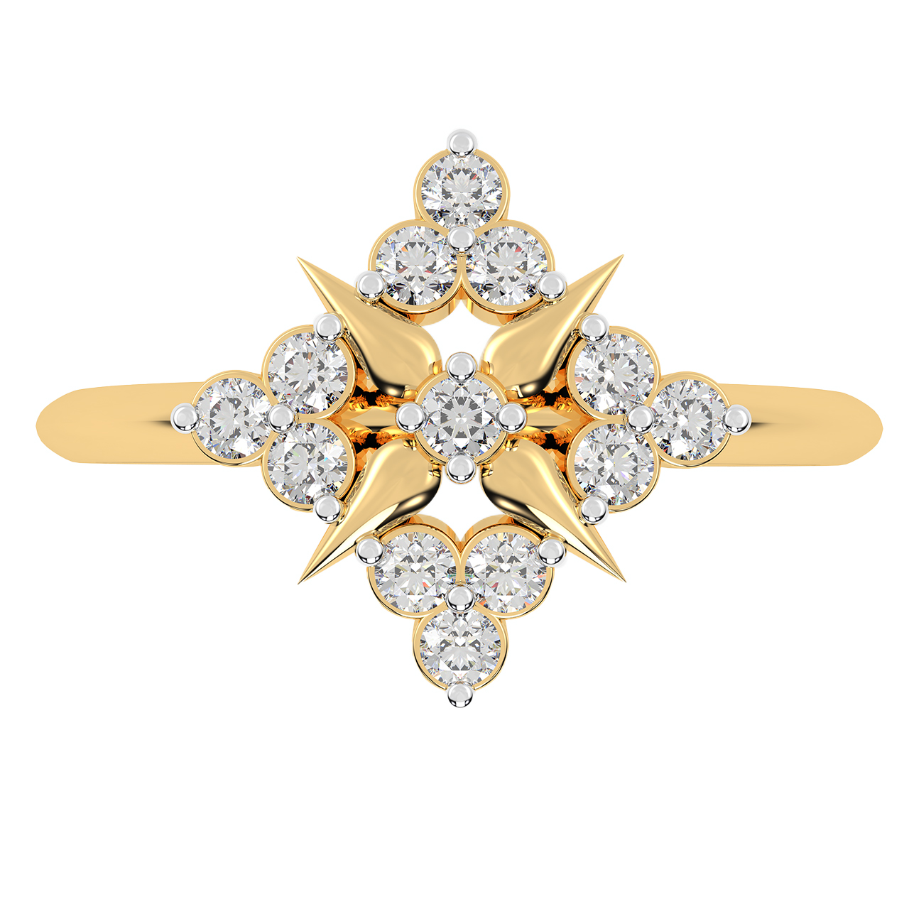 Stylish Design Diamond Ring