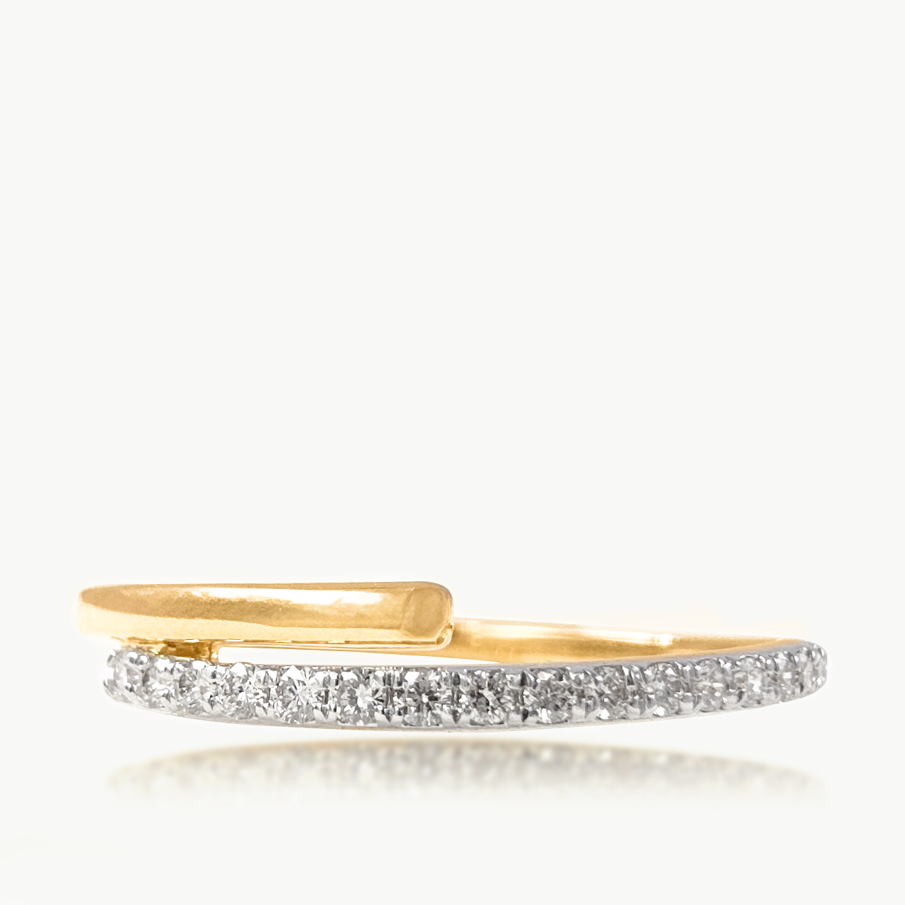 Simple Diamond Engagement Ring
