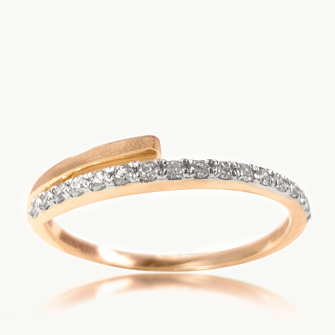 Simple Diamond Engagement Ring