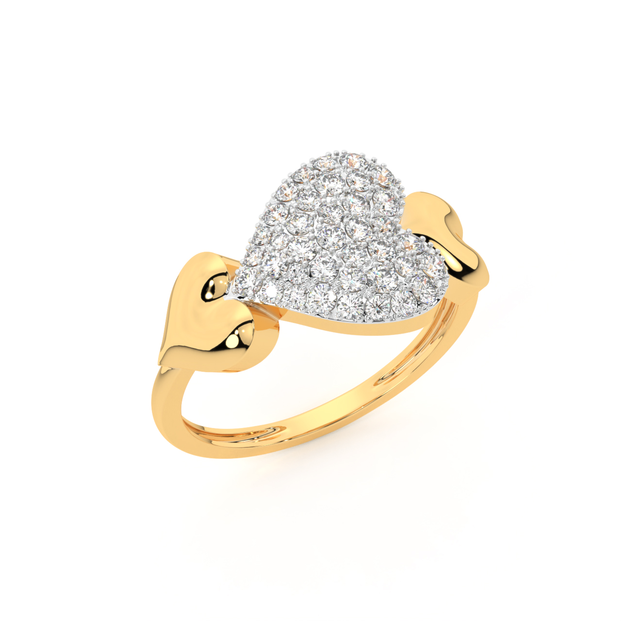 Diamond Heart Stealer Ring