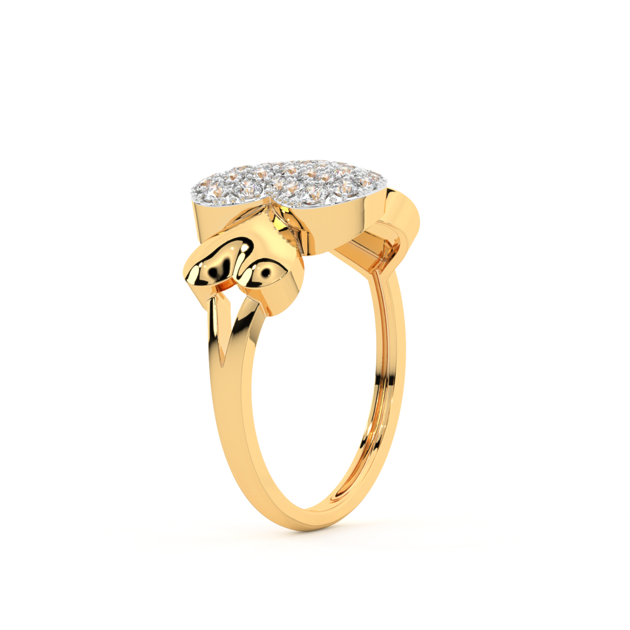 Diamond Heart Stealer Ring