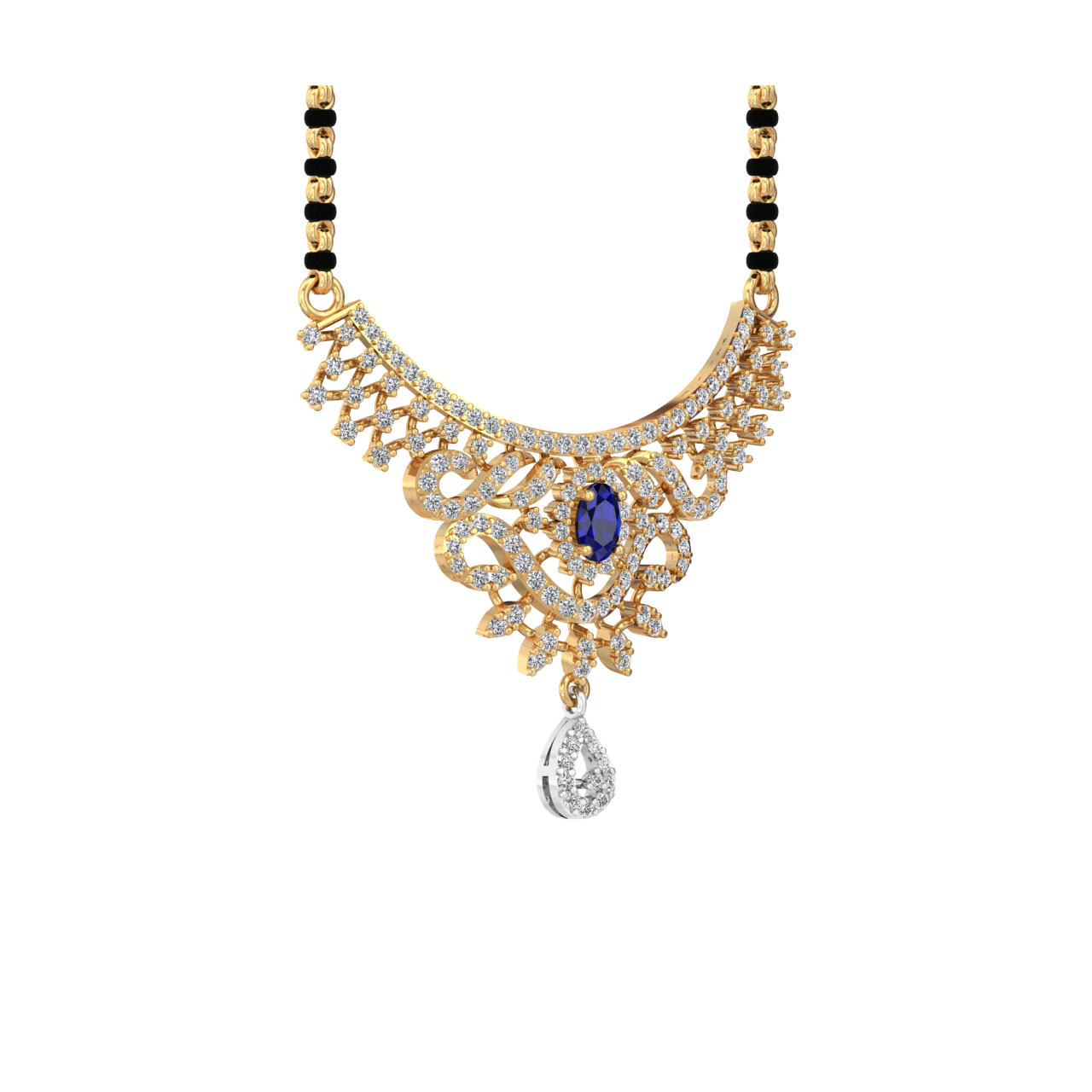 Vittoria Diamond Mangalsutra 