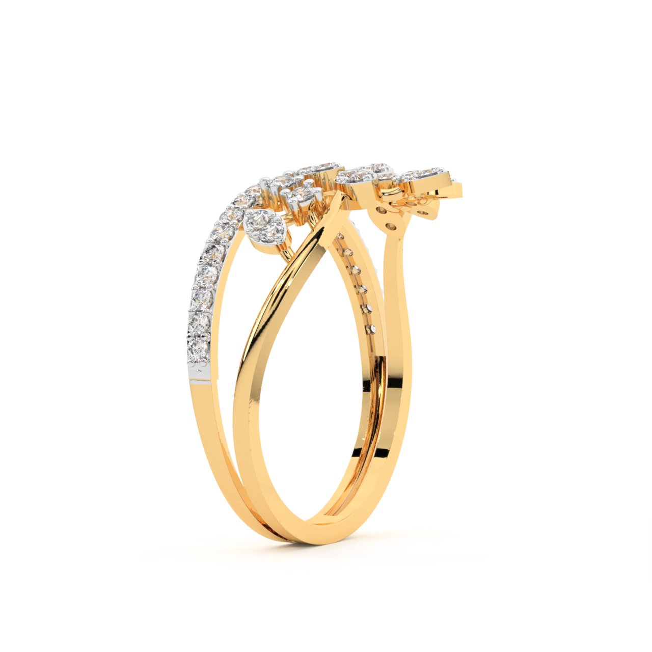 Summer Bloom Diamond Engagement Ring