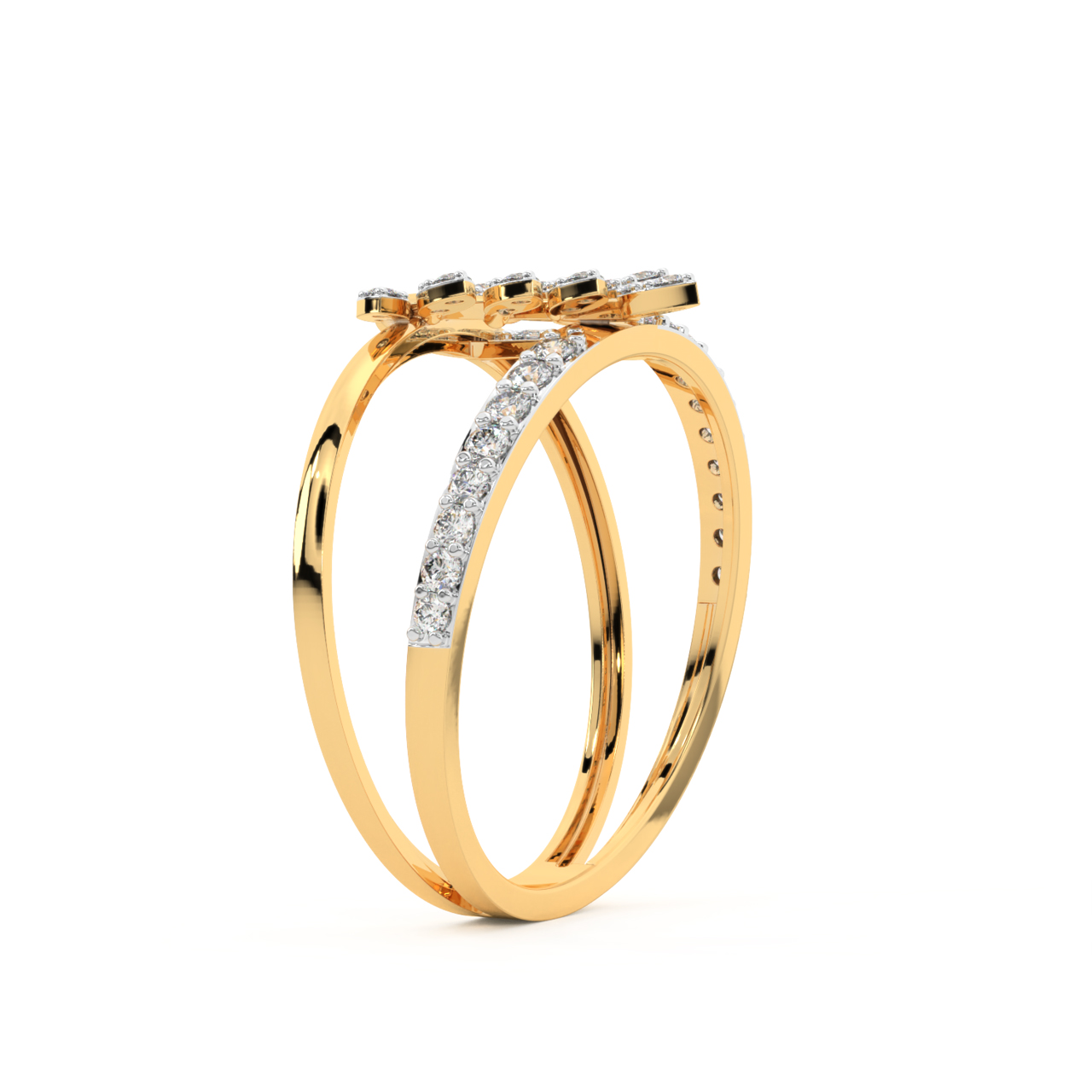 Sparkling Diamond Engagement Ring