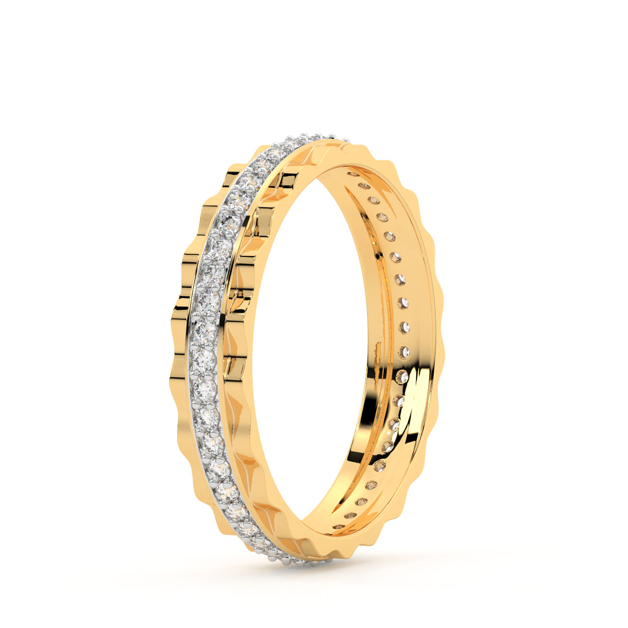 Chiharu Round Diamond Engagement Ring