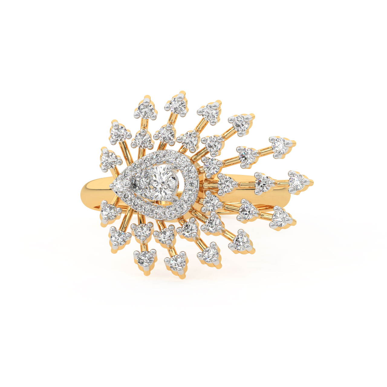 Amirah Round Diamond Engagement Ring