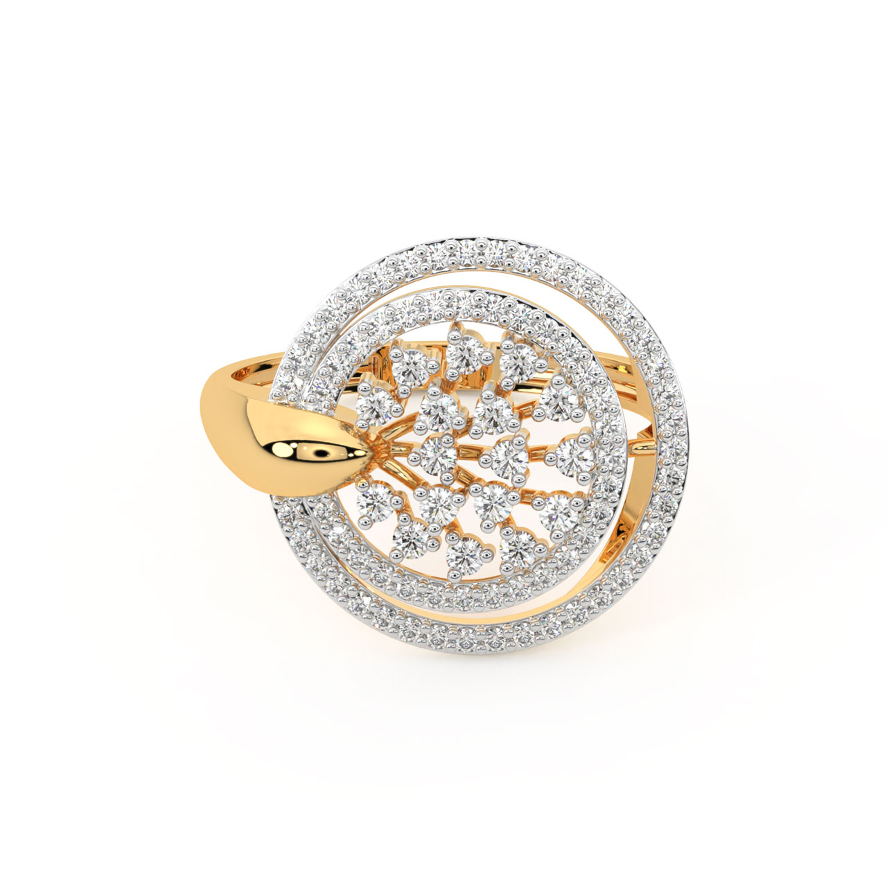 Ariah Round Diamond Engagement Ring