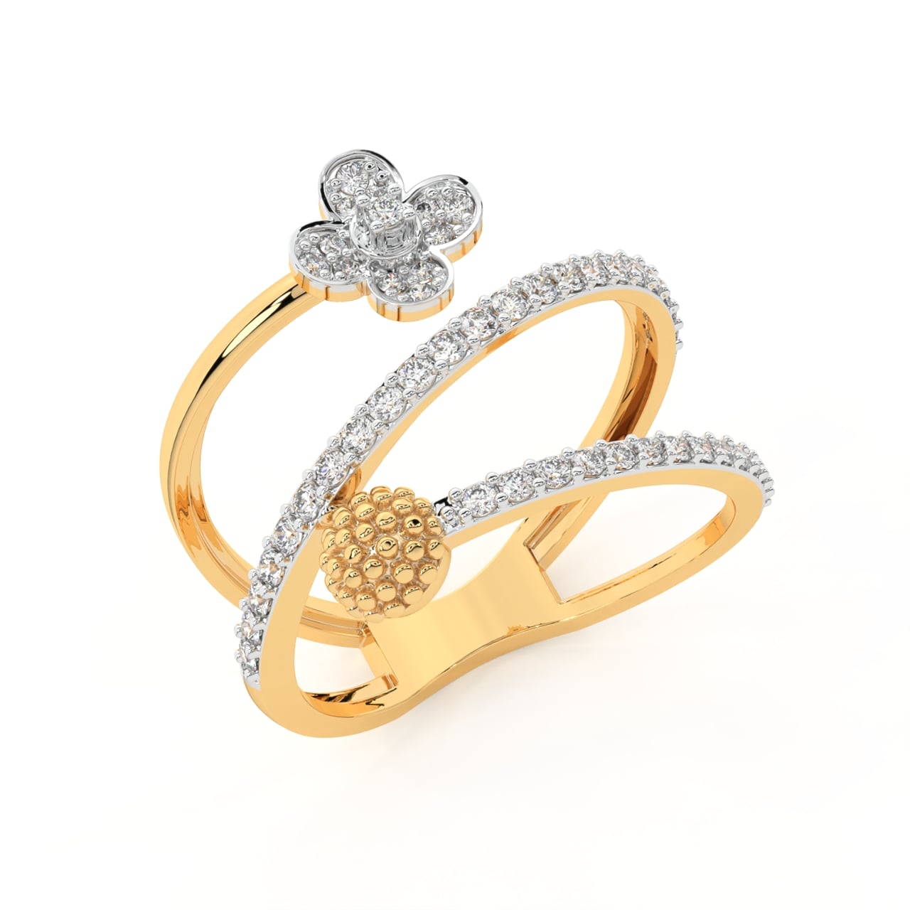 Odede Round Diamond Engagement Ring