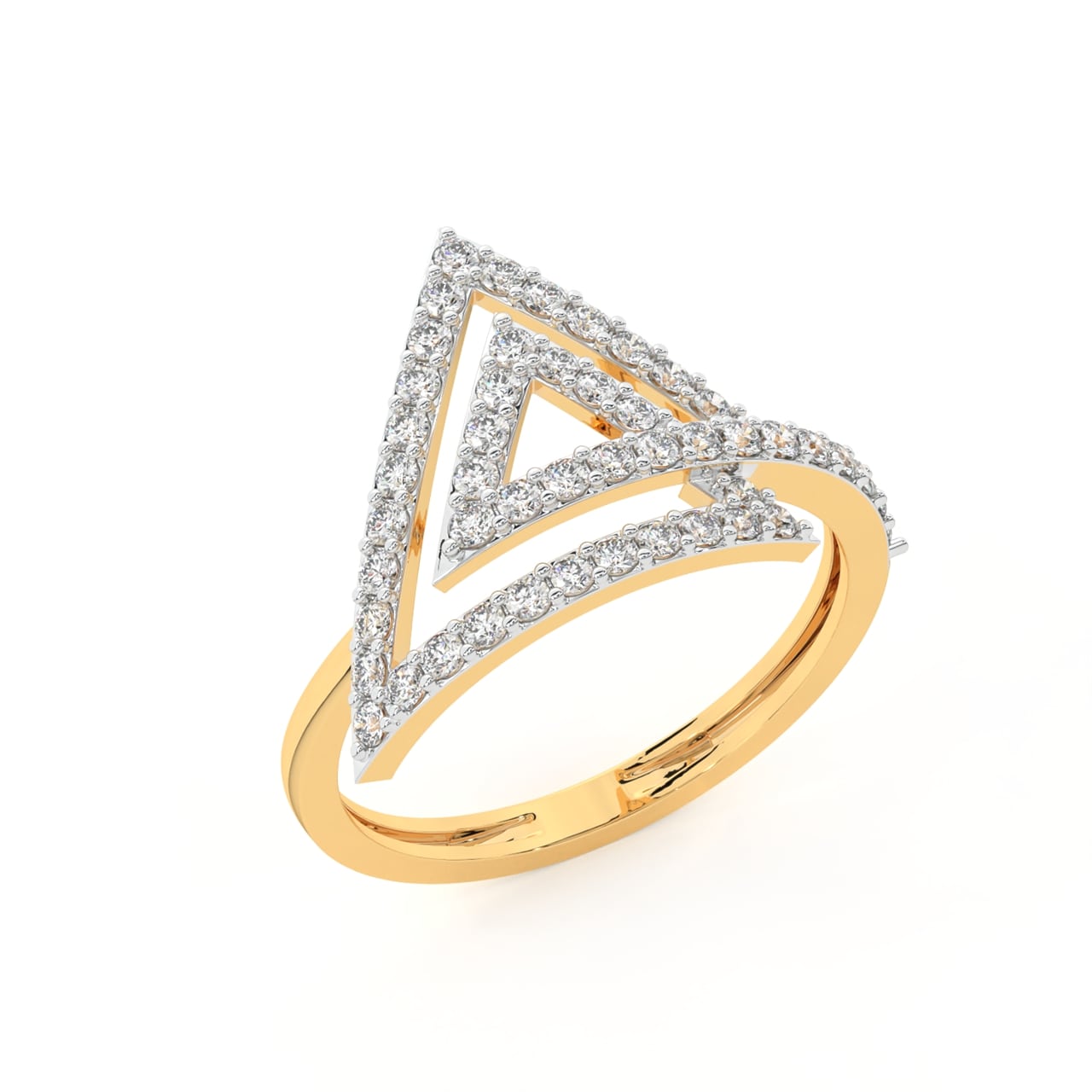 Rachal Round Diamond Engagement Ring
