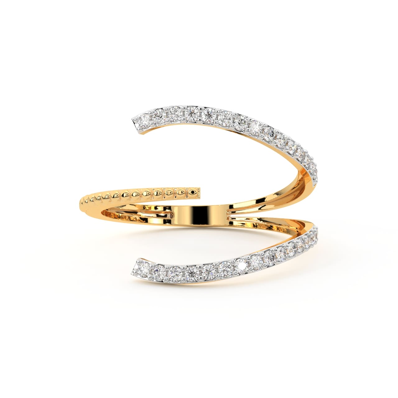 Neria Round Diamond Engagement Ring