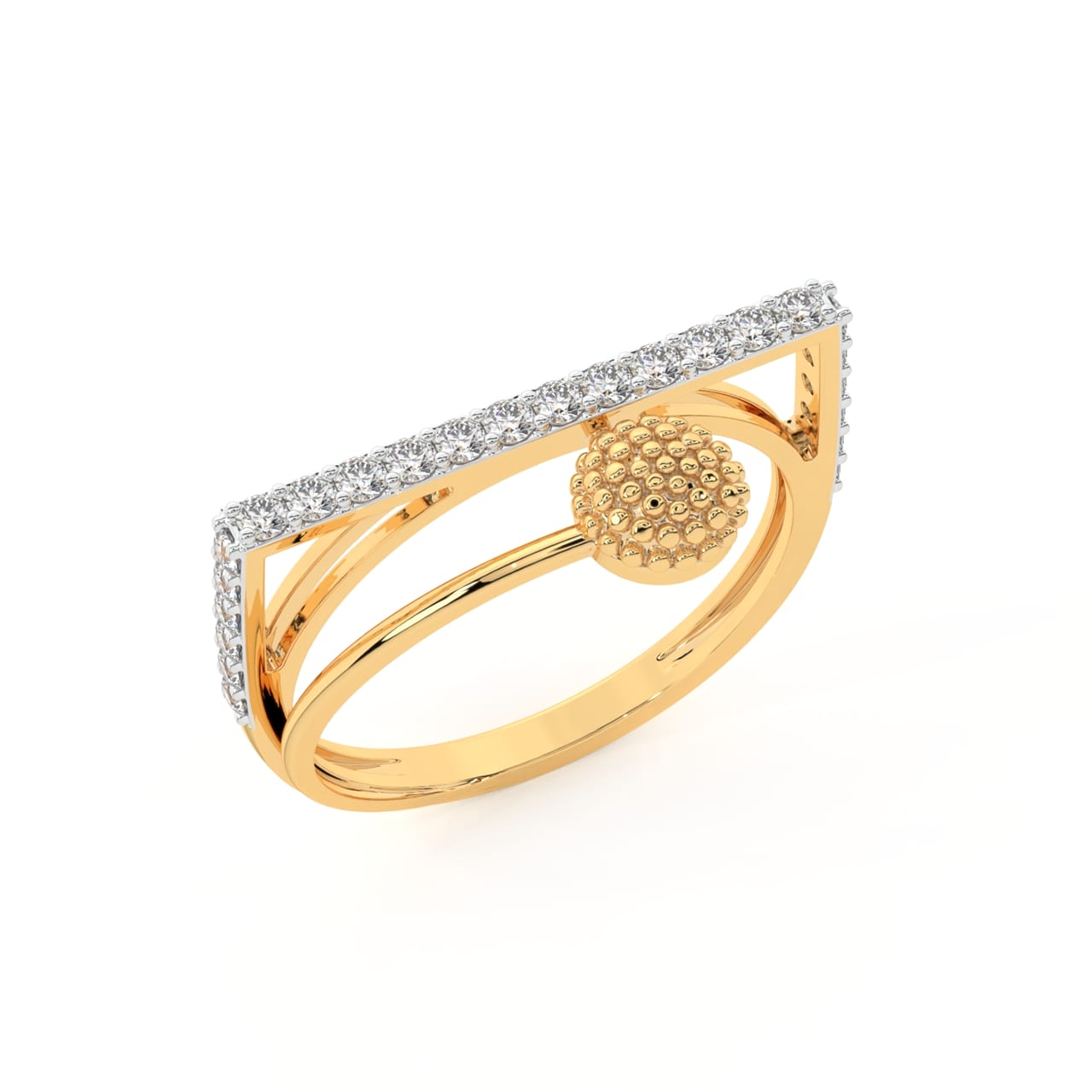 Ranica Round Diamond Engagement Ring