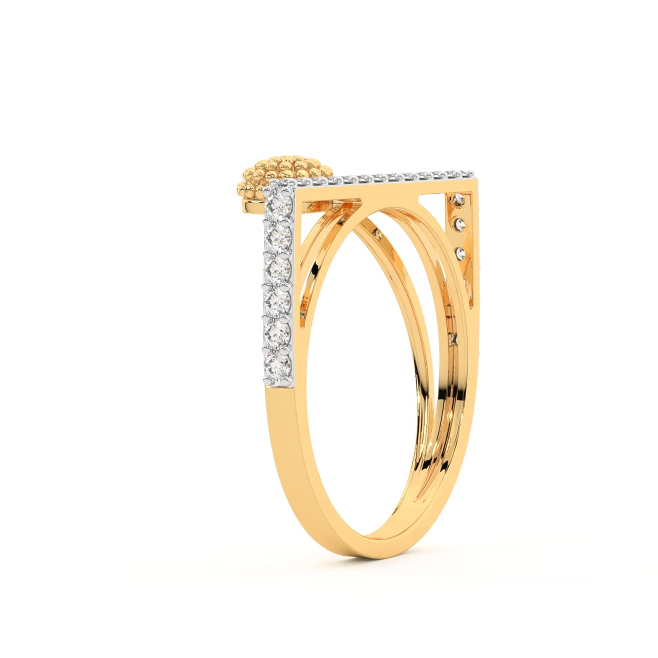 Ranica Round Diamond Engagement Ring