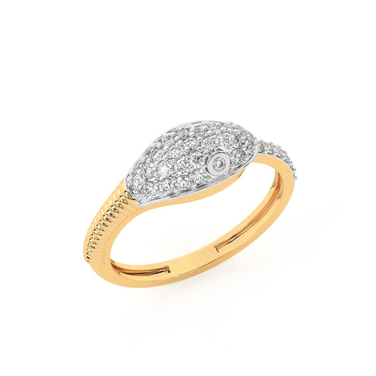 Velvel Round Diamond Engagement Ring