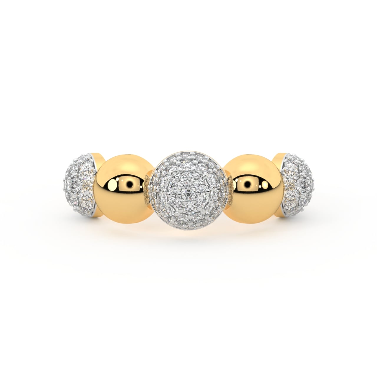 Yahaira Round Diamond Engagement Ring