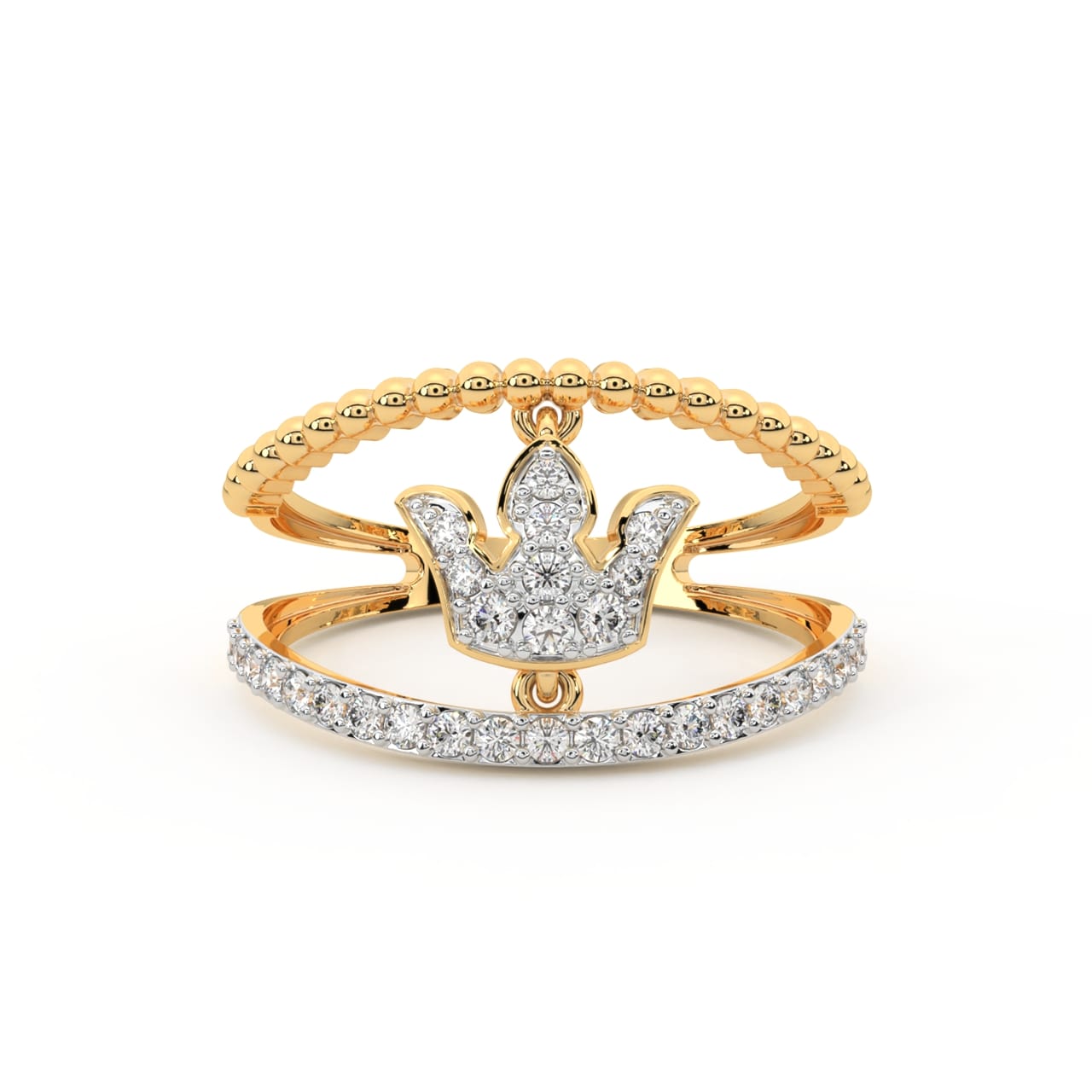 Beno Round Diamond Engagement Ring