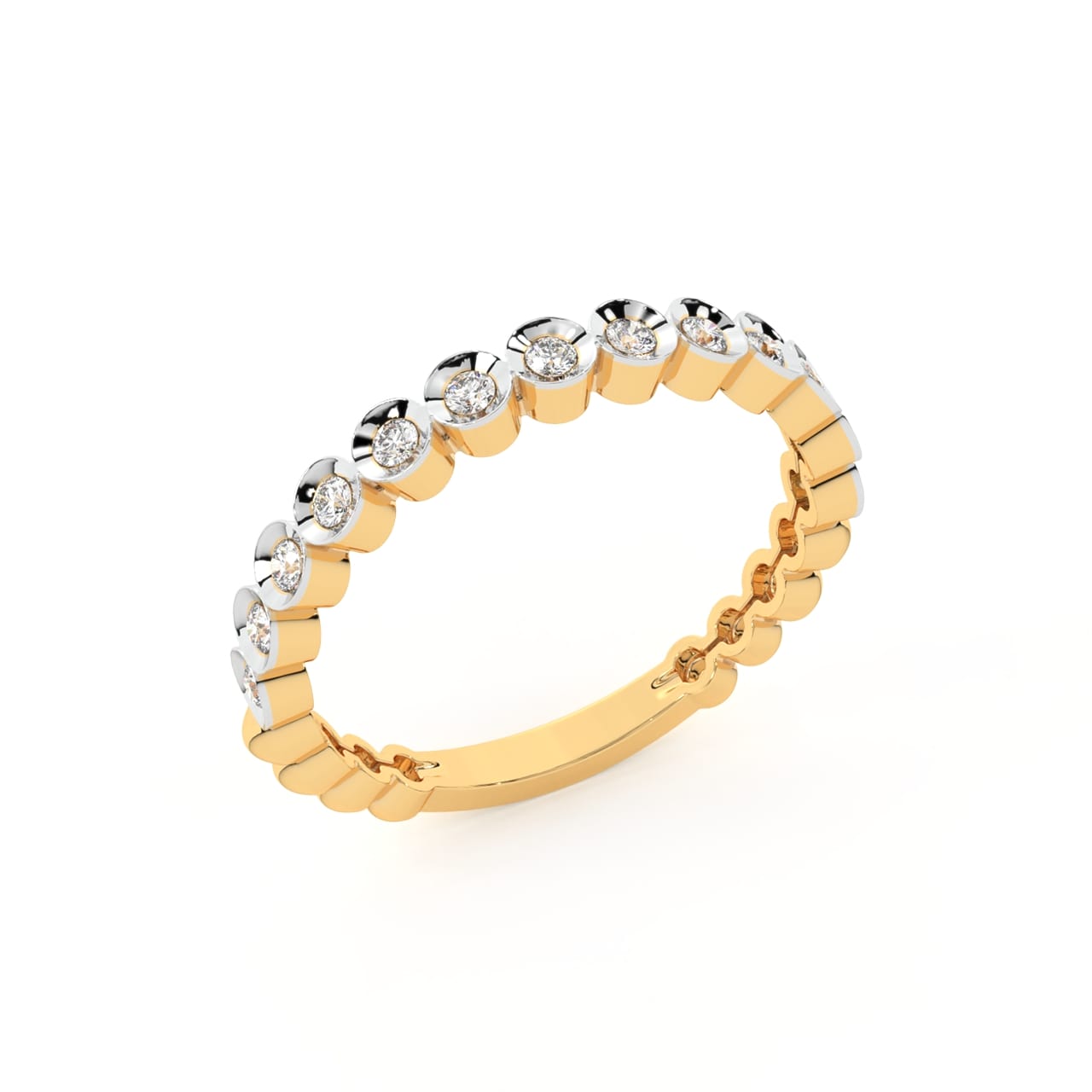 Noam Round Diamond Engagement Ring