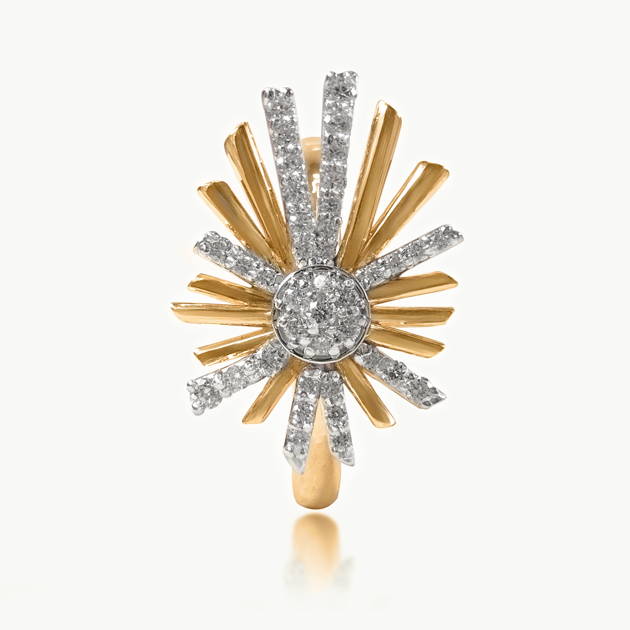 Sparkling Diamond Cocktail Ring