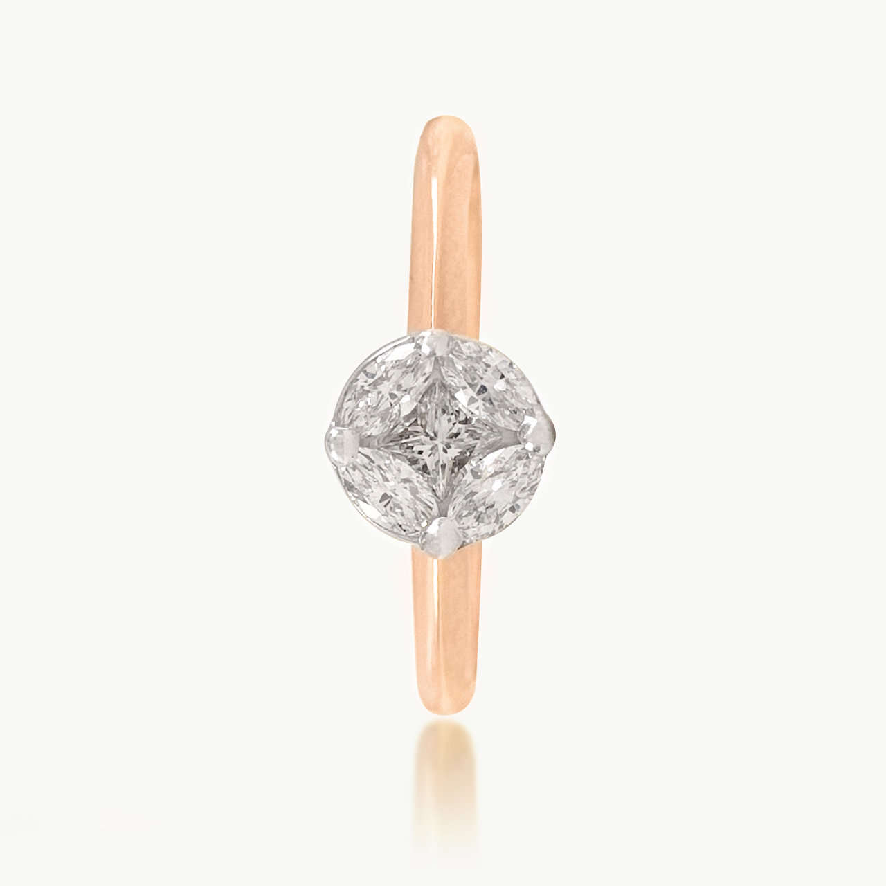 Designer Cluster Diamond Ring