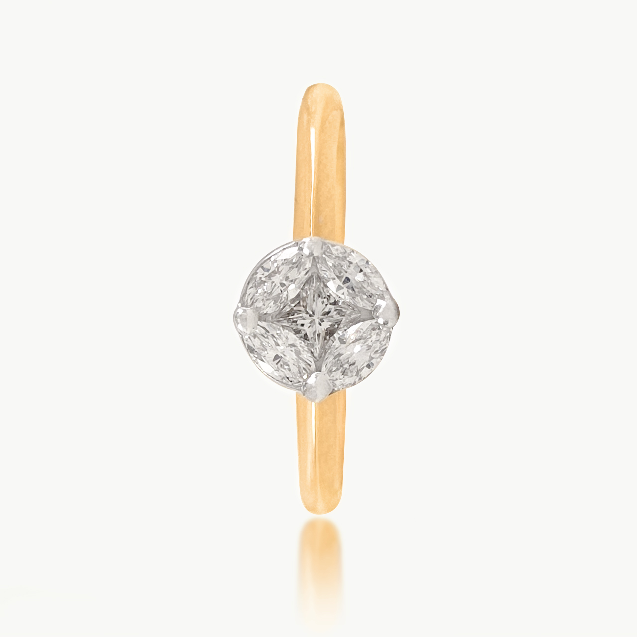 Designer Cluster Diamond Ring