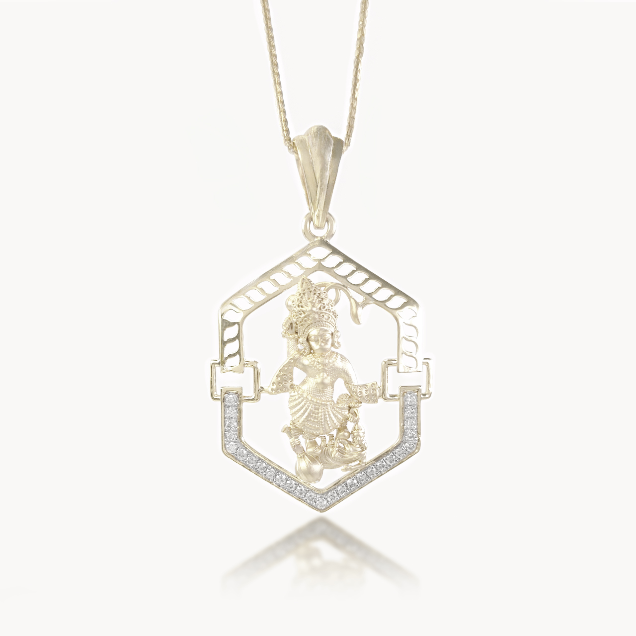 Chiranjeevi Diamond Pendant