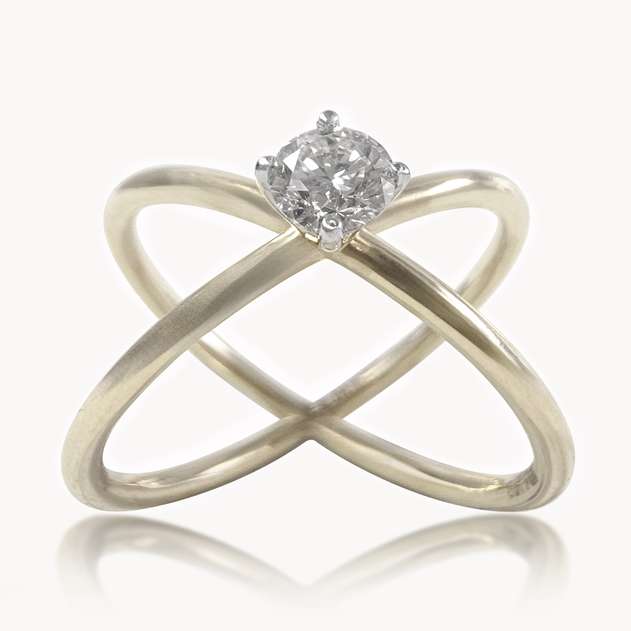 Gyroscopic Diamond Ring