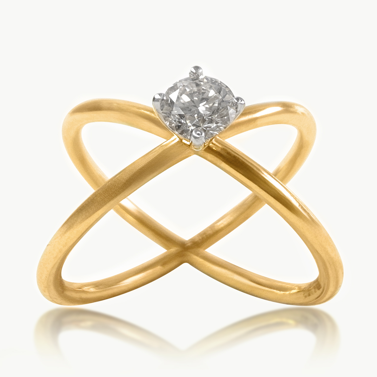 Gyroscopic Diamond Ring