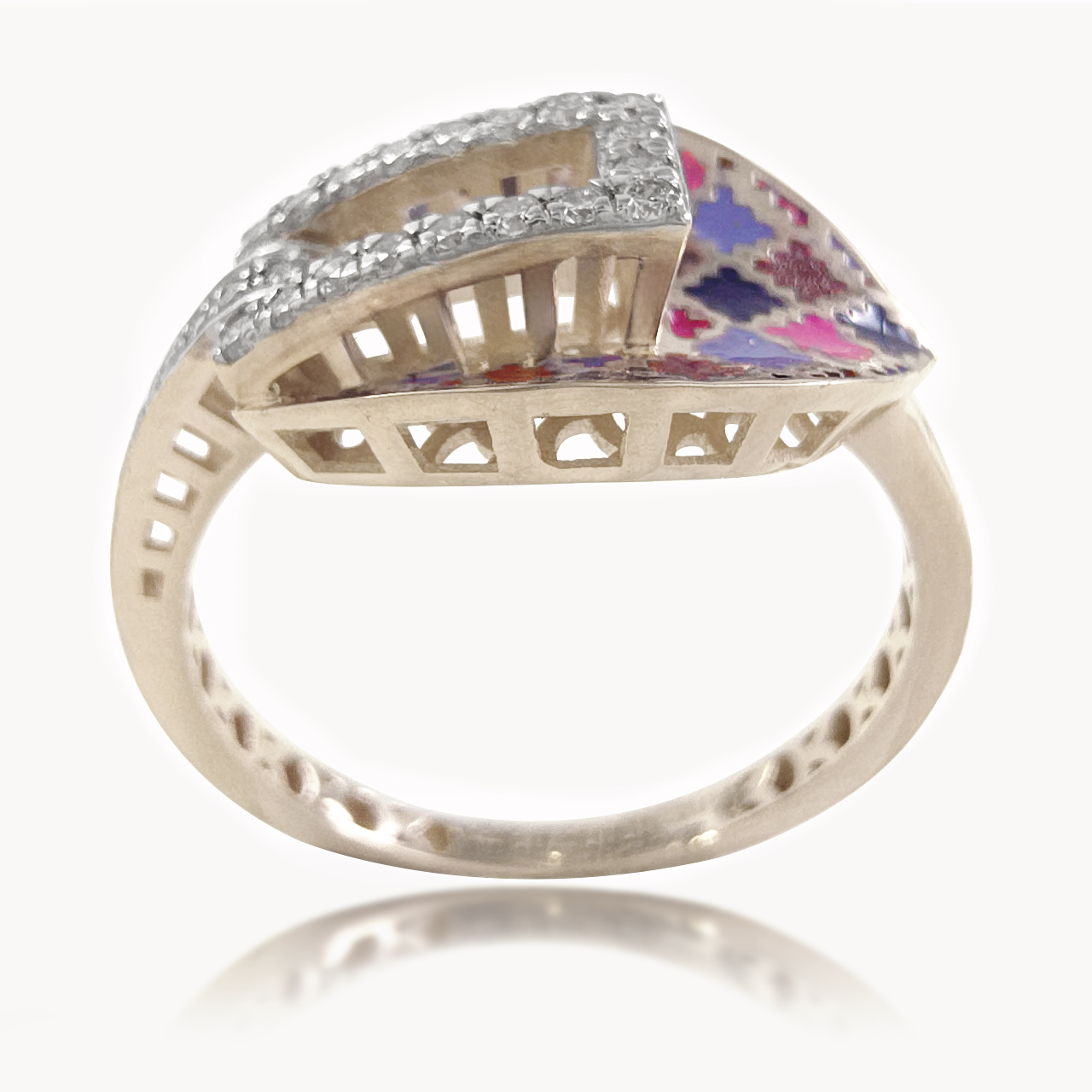 Mystic Maze Diamond Ring