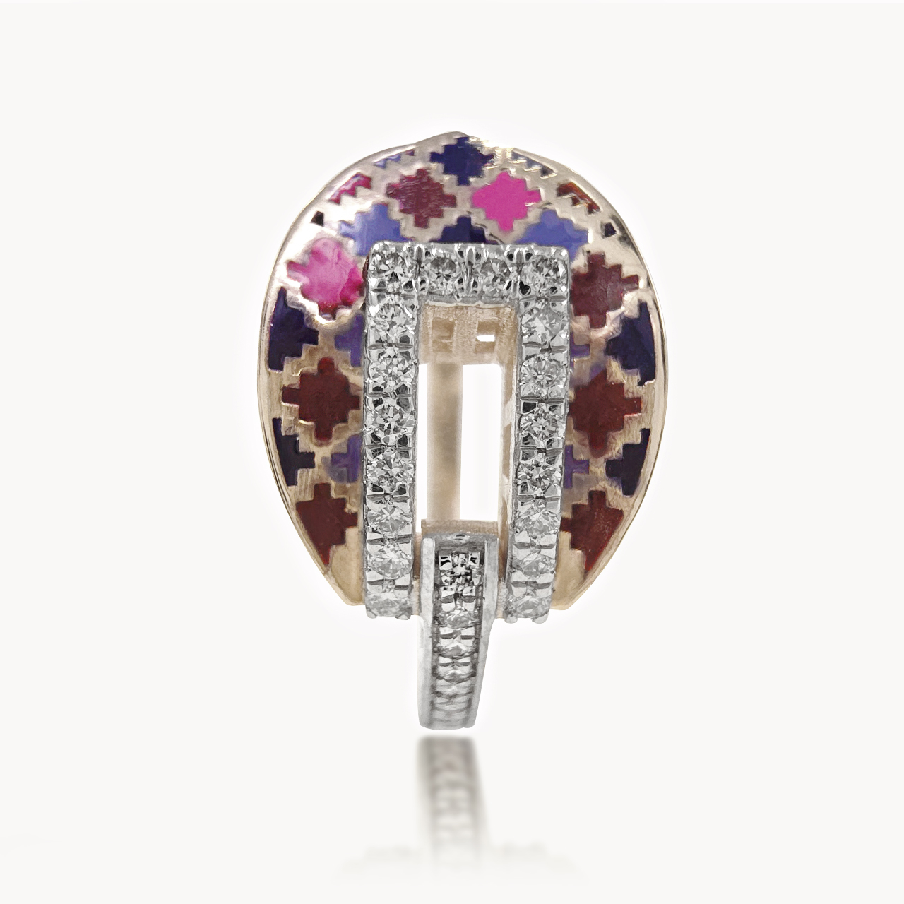 Mystic Maze Diamond Ring