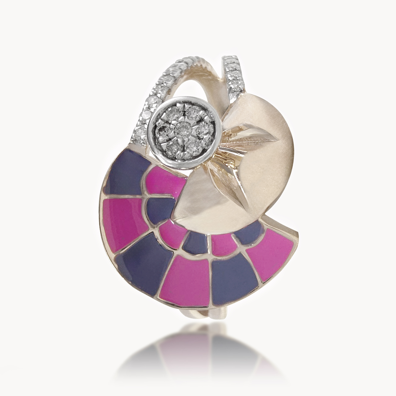 Lunar Glow Diamond Ring