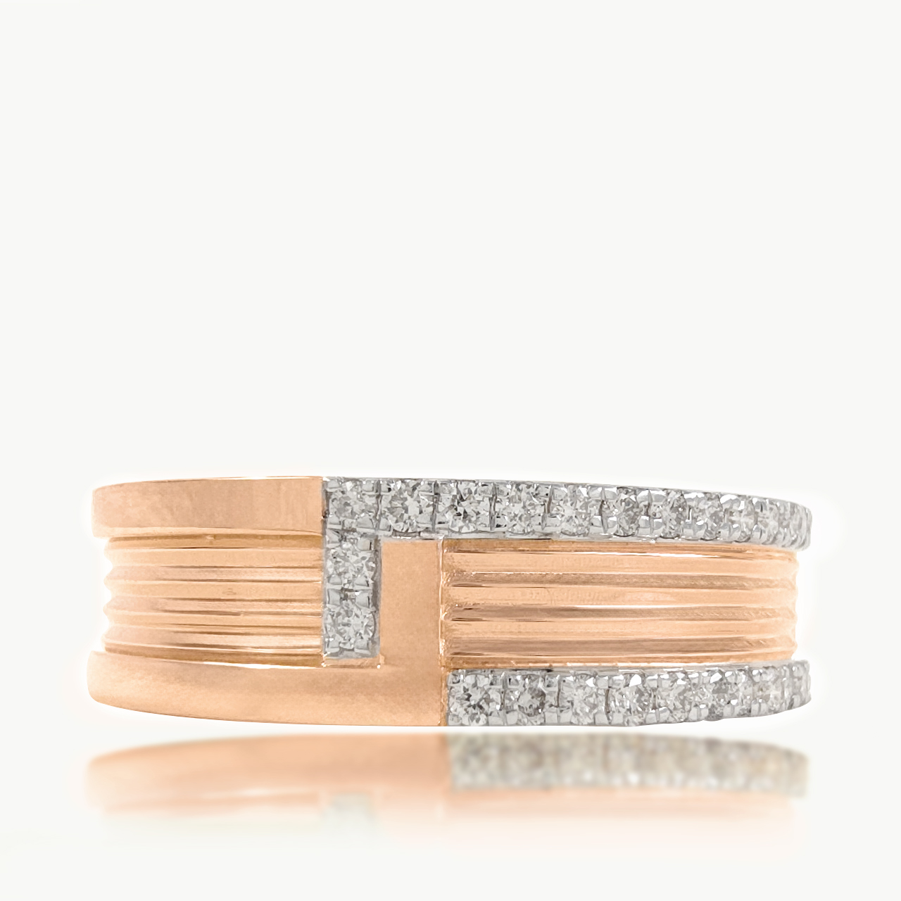 Horizon Diamond Ring For Him