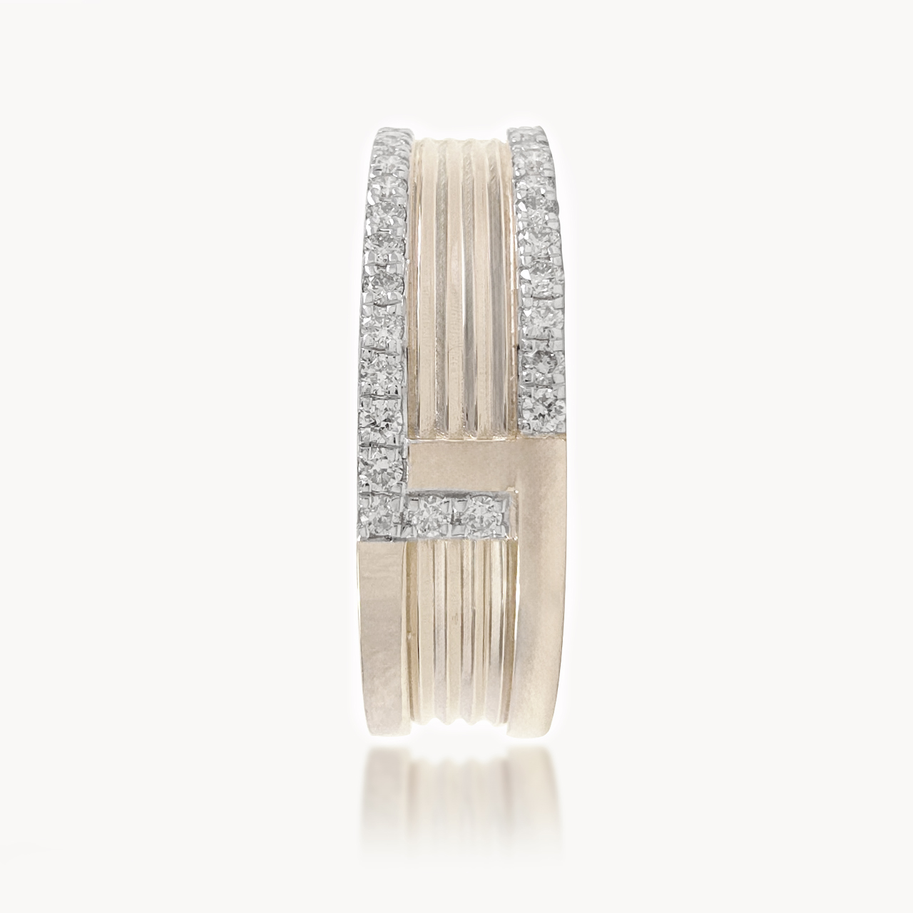 Horizon Diamond Ring For Him