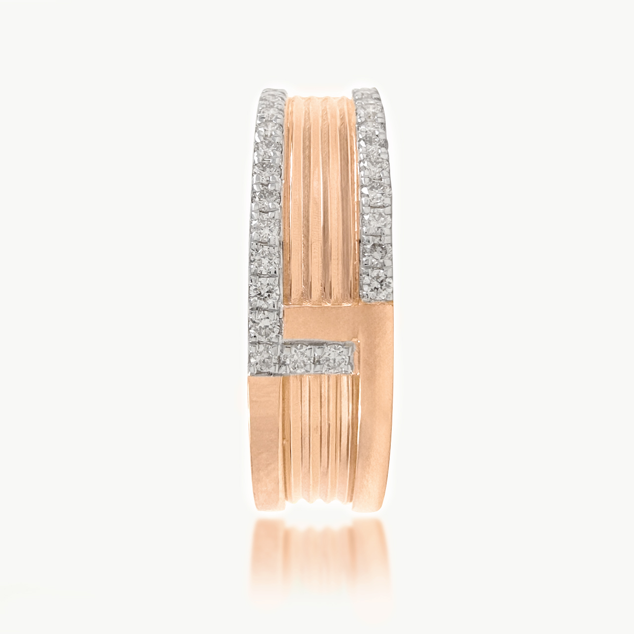 Horizon Diamond Ring For Him
