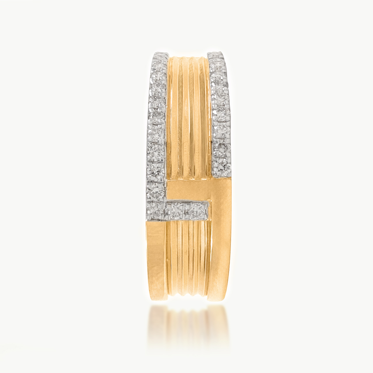 Horizon Diamond Ring For Him