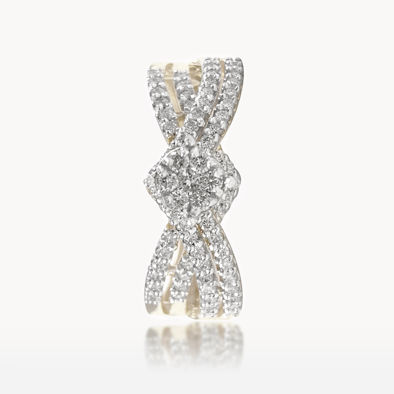 Regal Knot Diamond Ring