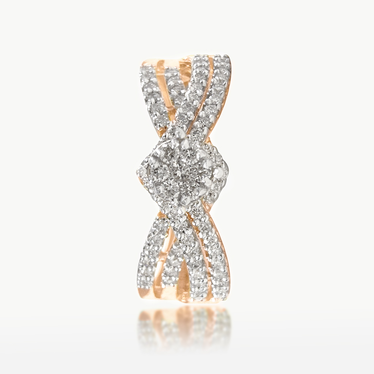 Regal Knot Diamond Ring