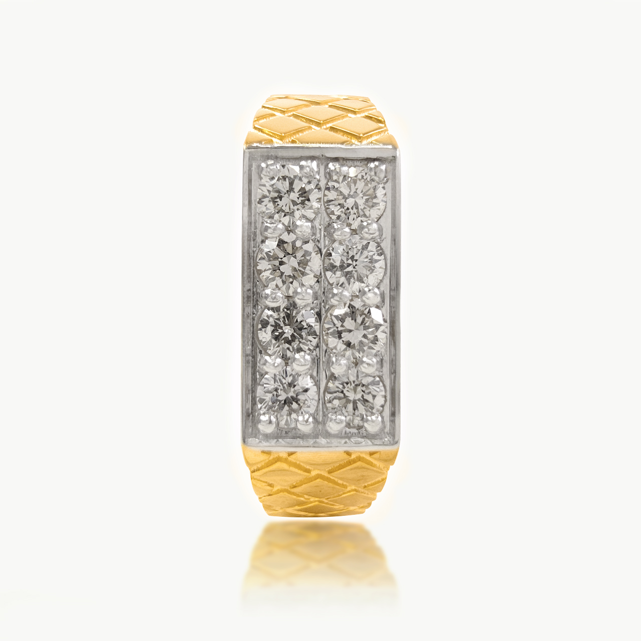 Gridstone Diamond Ring