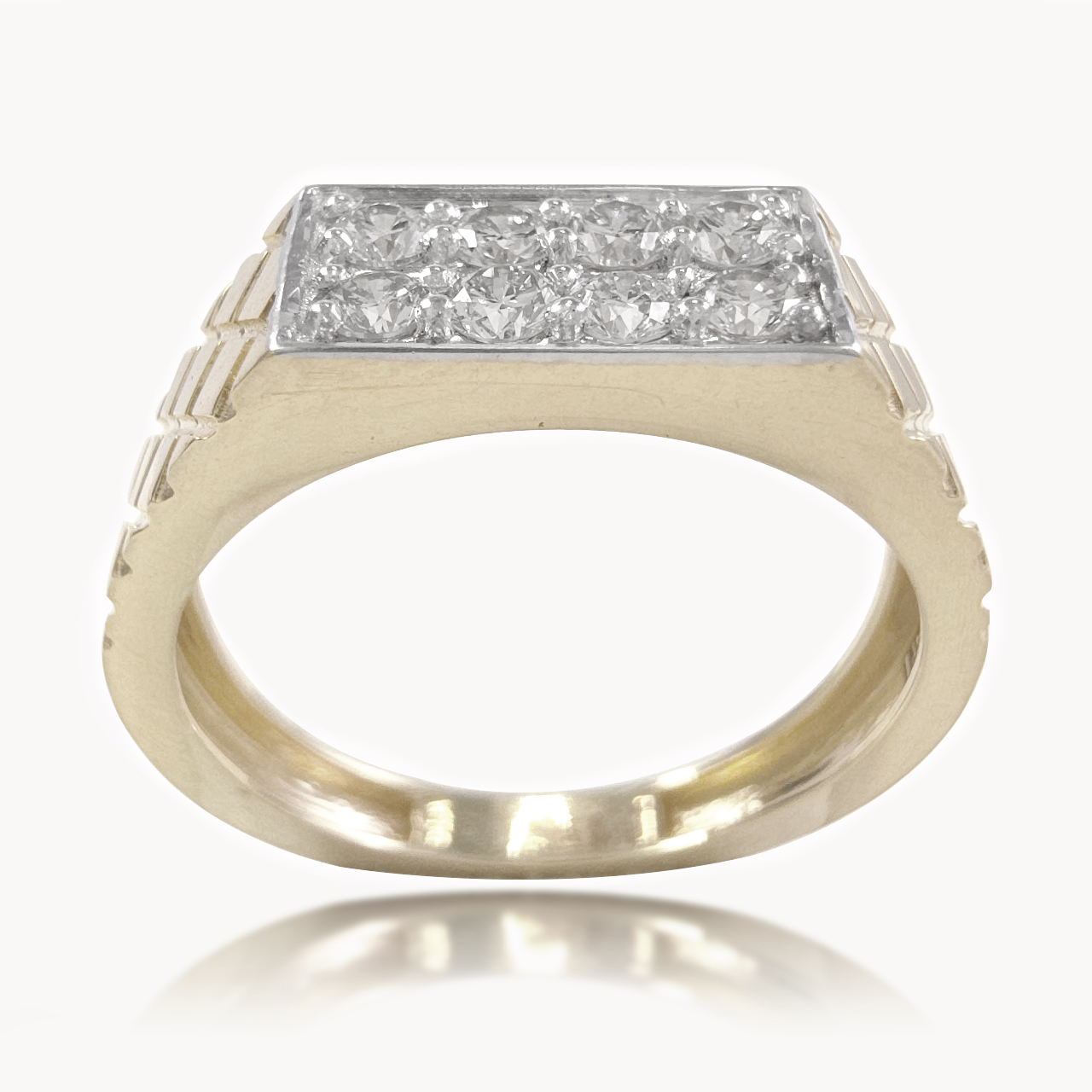 Gridstone Diamond Ring